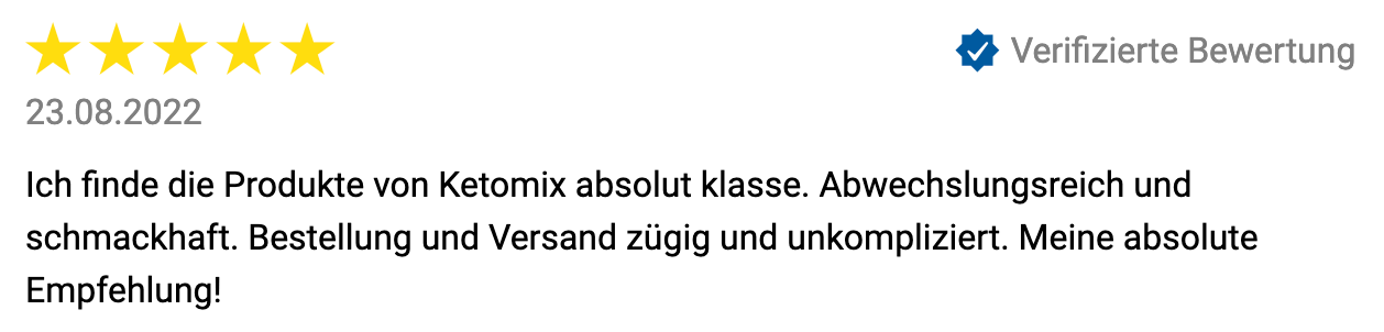 Customer review 1